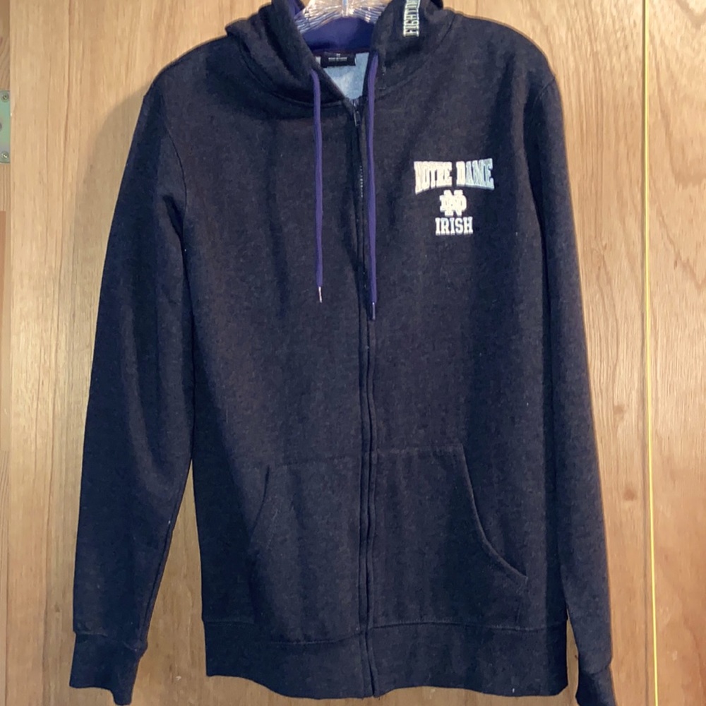 NWOT/ Notre Dame Hooded sweatshirt .